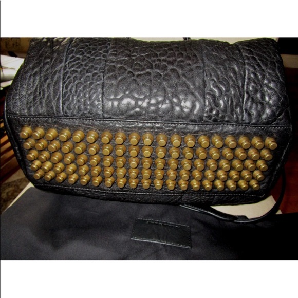 Alexander Wang  Lambskin w/ stud base Purse NWT - Picture 3 of 4